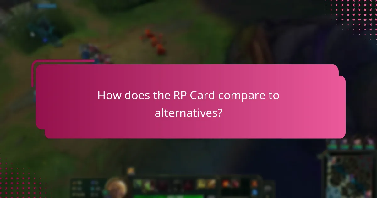 What are common questions about RP Card usage?