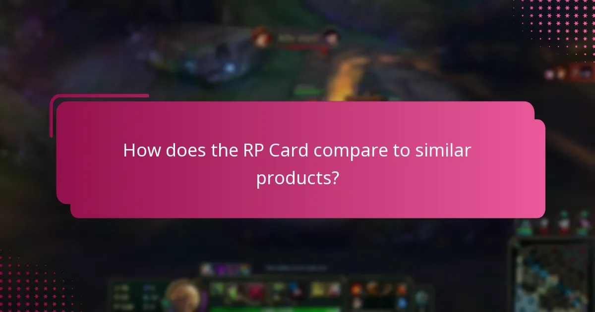 What are success stories related to the RP Card?