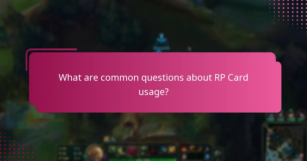 What are user experiences with RP Cards?