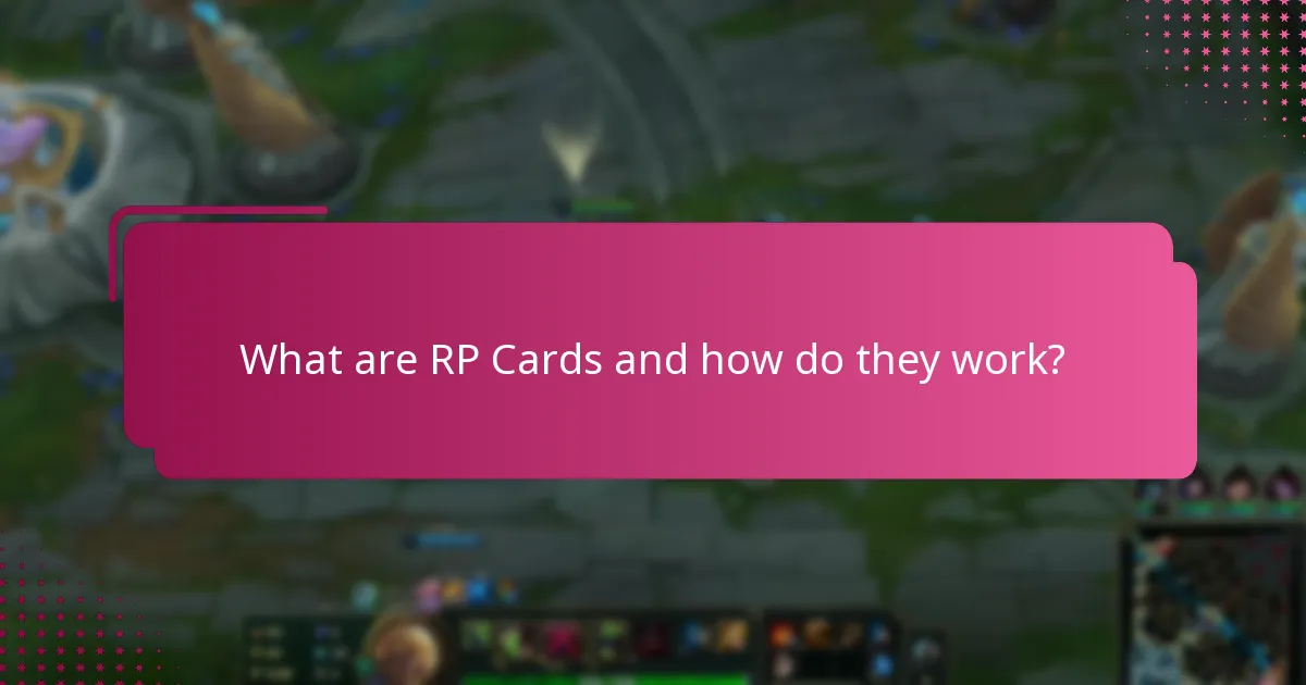 Which RP Card options provide the best value?