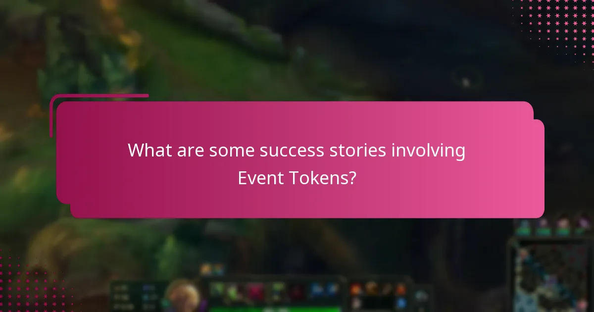 What suggestions can enhance the use of Event Tokens?