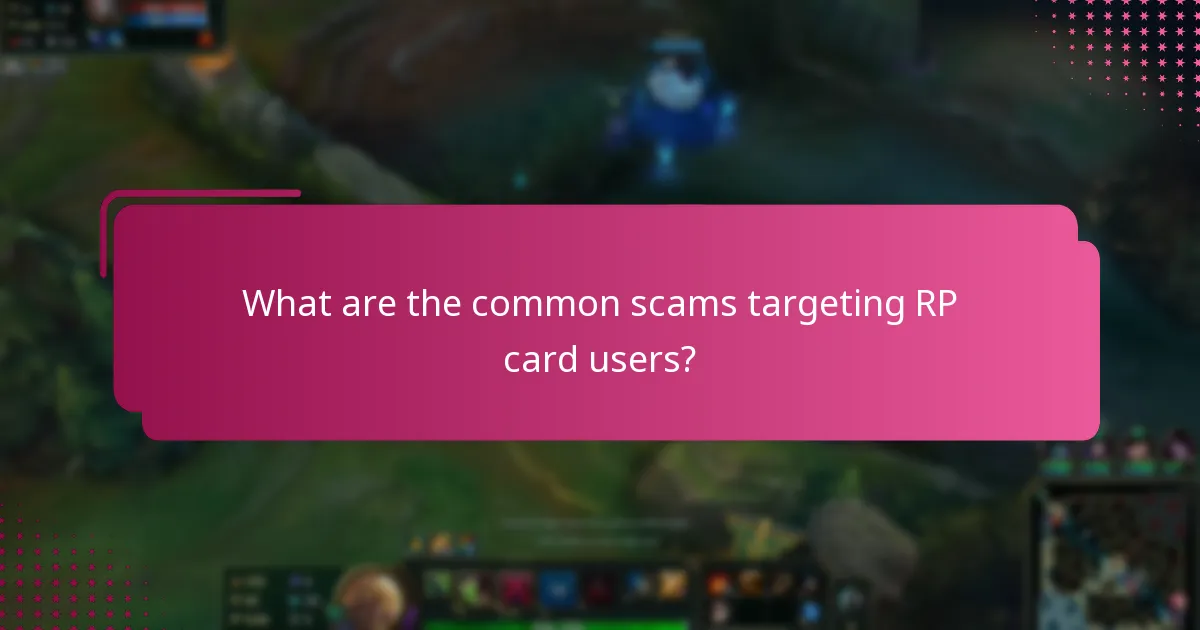 What measures can protect accounts linked to RP cards?