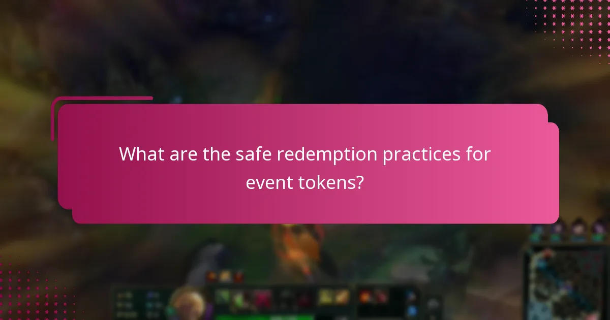 Which platforms are considered safe for purchasing event tokens?