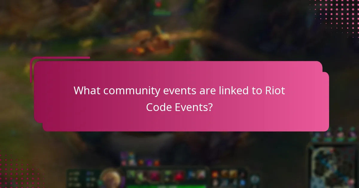 How can players participate in Riot Code Events?