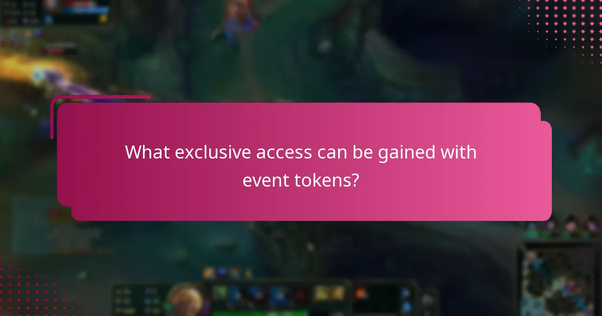 How do event tokens compare to other in-game currencies?