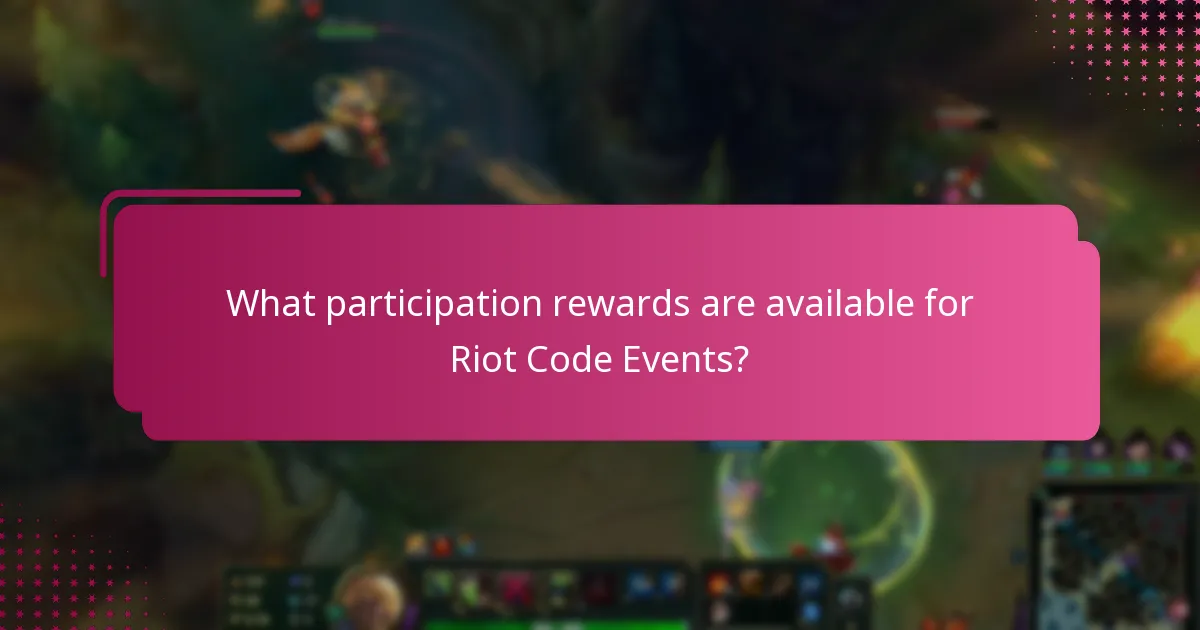 What community events are linked to Riot Code Events?