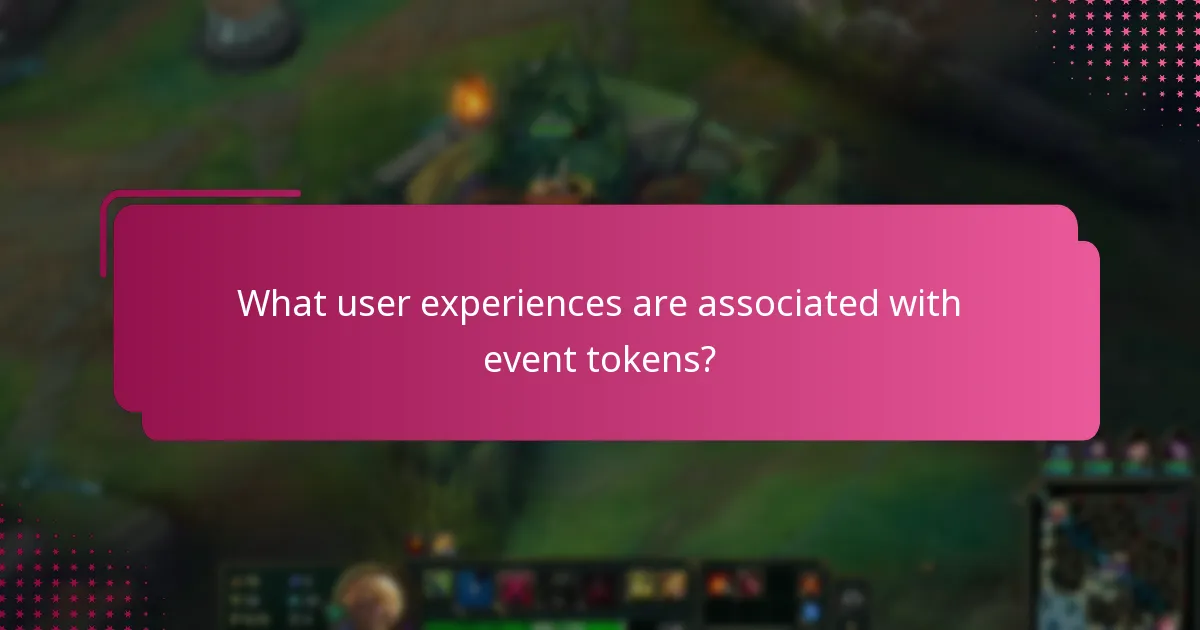 Which platforms support event token integration?