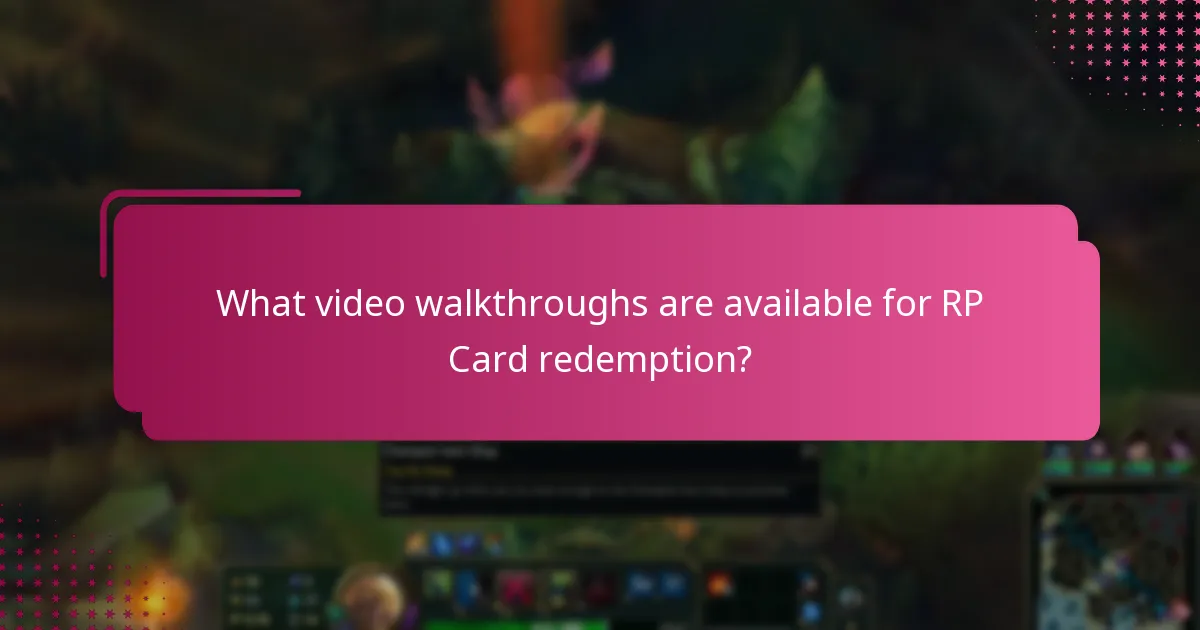 Which alternatives exist to RP Cards?